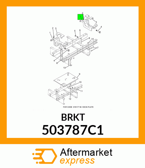 BRKT 503787C1