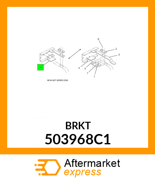 BRKT 503968C1