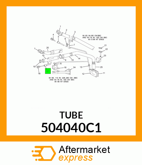 TUBE 504040C1