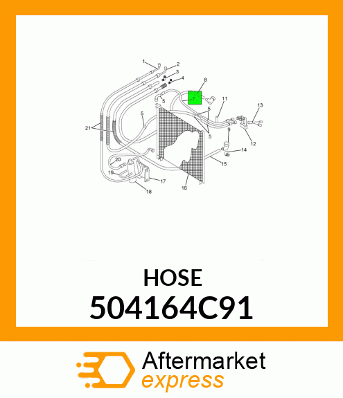 HOSE 504164C91