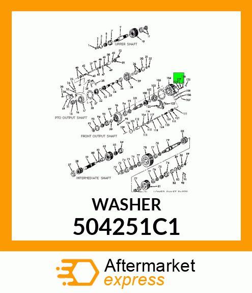 WASHER 504251C1