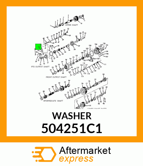 WASHER 504251C1