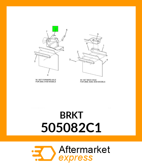 BRKT 505082C1