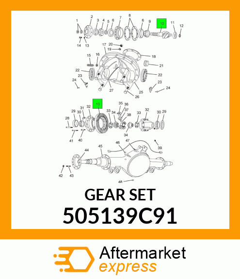 GEARSET 505139C91