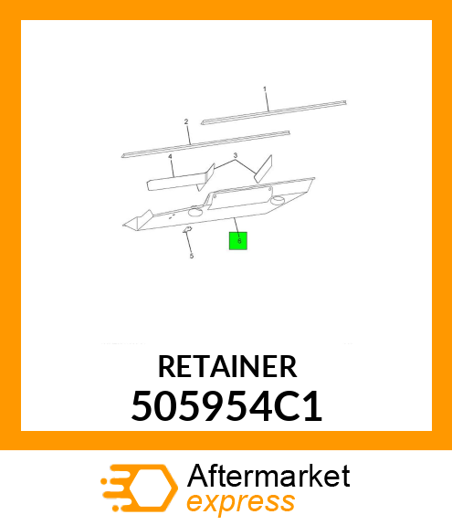 RETAINER 505954C1