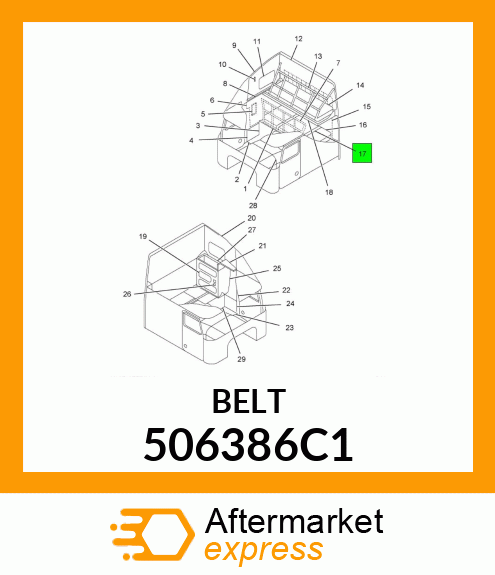 BELT 506386C1