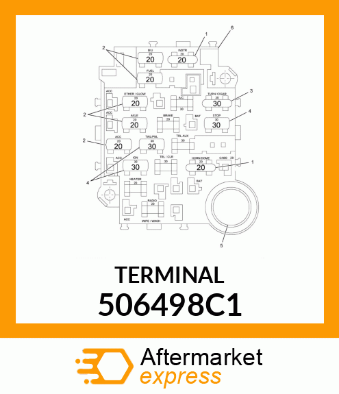 TERMINAL_4PC 506498C1