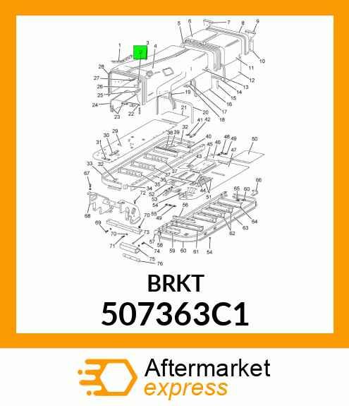 BRKT 507363C1
