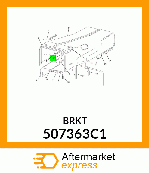 BRKT 507363C1