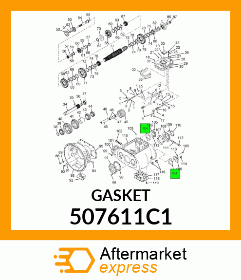 GASKET 507611C1