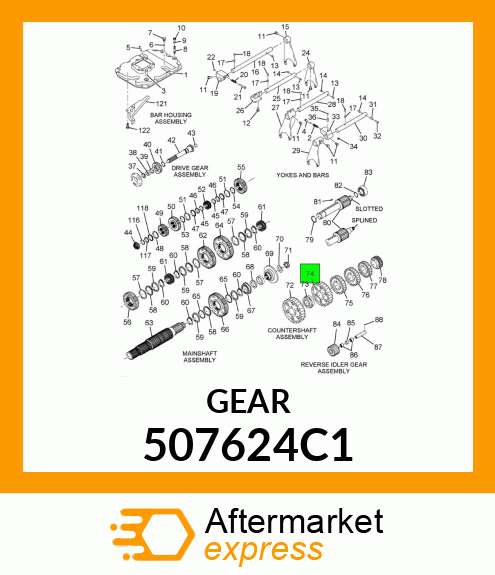 GEAR 507624C1