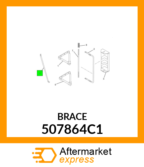 BRACE 507864C1