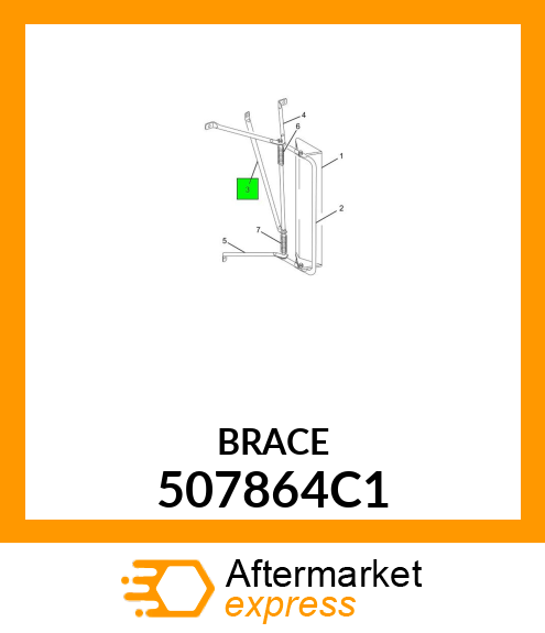 BRACE 507864C1