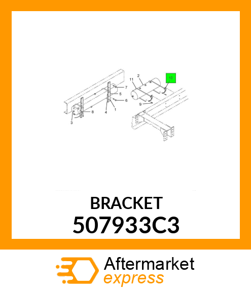 BRKT 507933C3