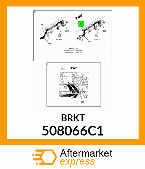 BRKT 508066C1