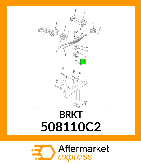 BRKT 508110C2