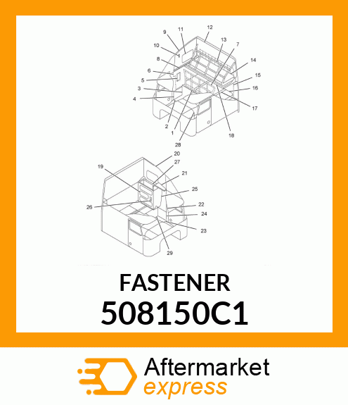 FASTNER 508150C1
