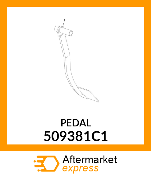 PEDAL 509381C1