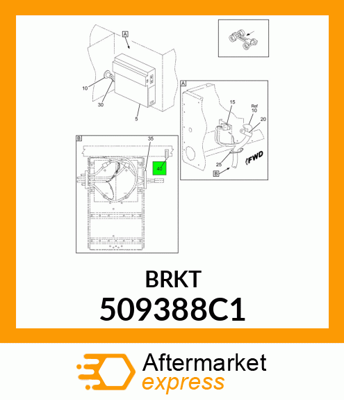 BRKT 509388C1