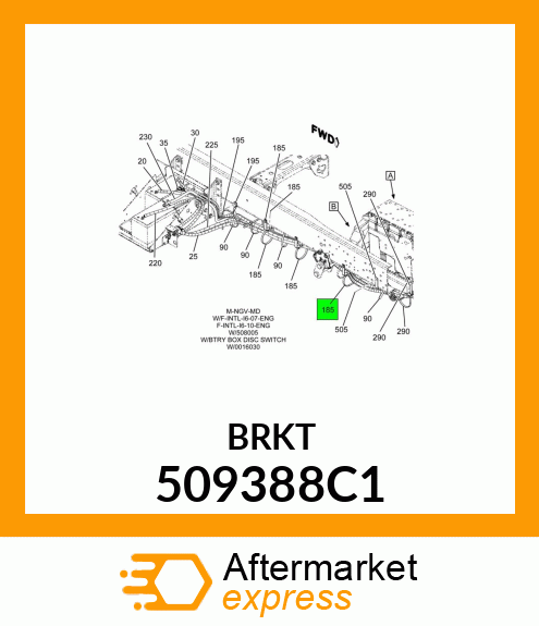BRKT 509388C1
