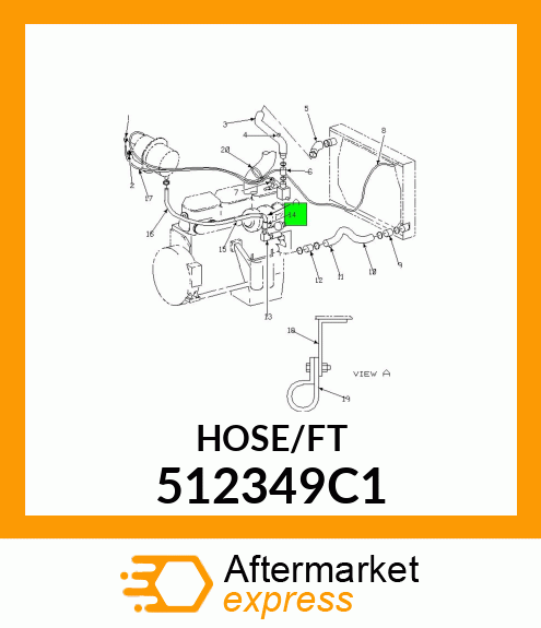 HOSE/FT 512349C1