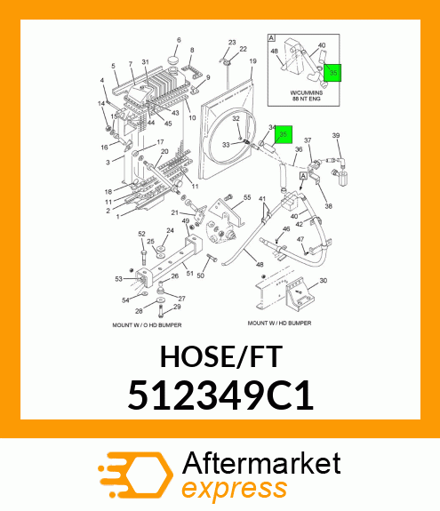 HOSE/FT 512349C1