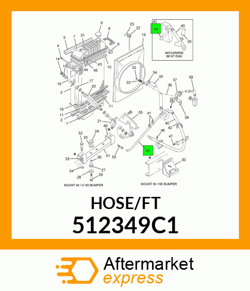 HOSE/FT 512349C1