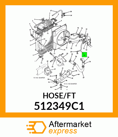 HOSE/FT 512349C1