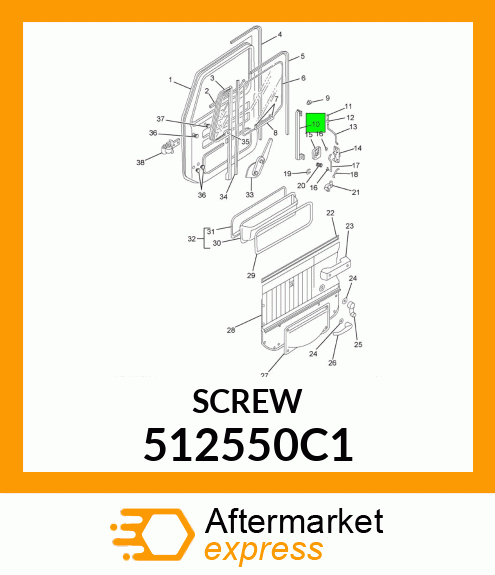 SCREW 512550C1