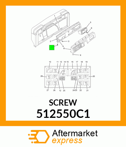 SCREW 512550C1