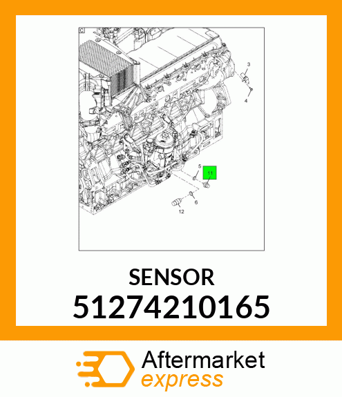 SENSOR 51274210165