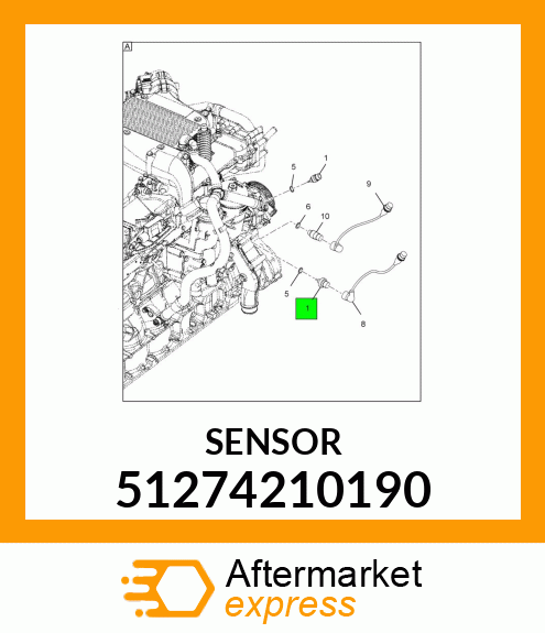 SENSOR 51274210190