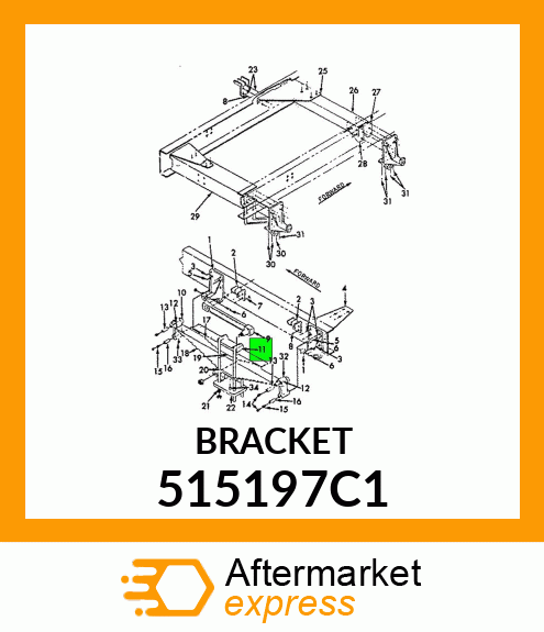 BRACKET 515197C1