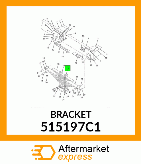 BRACKET 515197C1