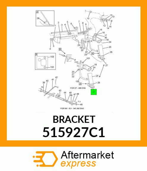 BRACKET 515927C1