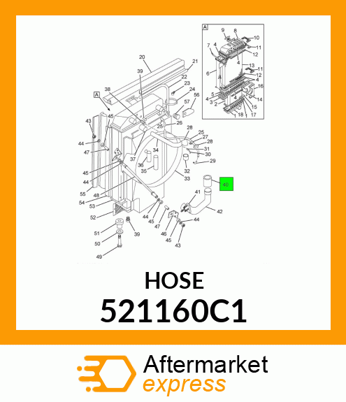 HOSE 521160C1