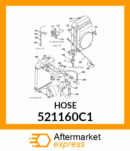 HOSE 521160C1