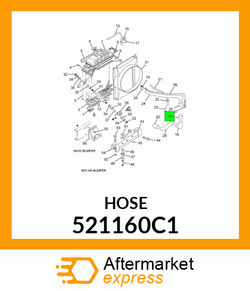 HOSE 521160C1