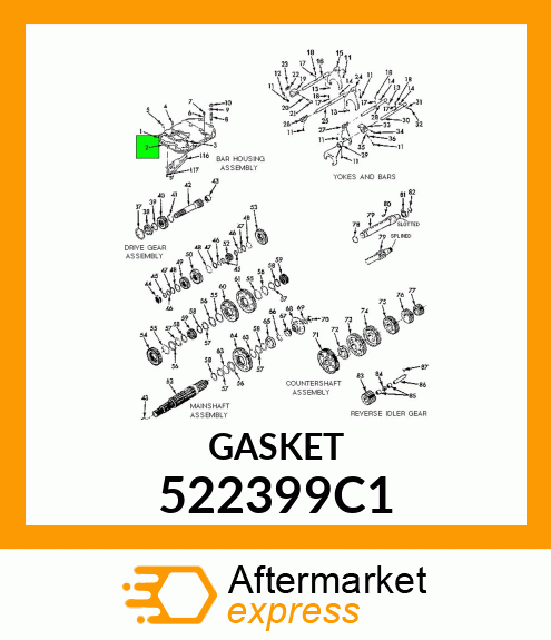 GASKET 522399C1