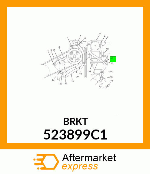 BRKT 523899C1