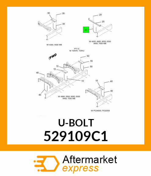 U-BOLT 529109C1