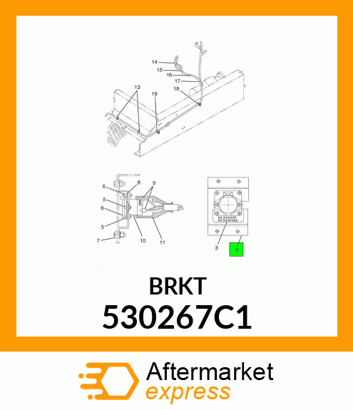 BRKT 530267C1