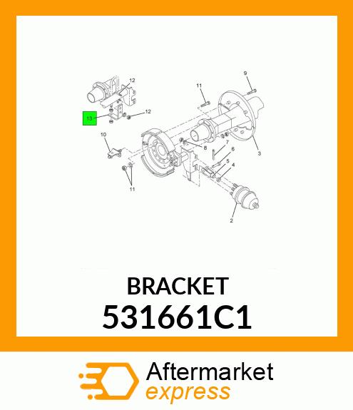 BRKT 531661C1