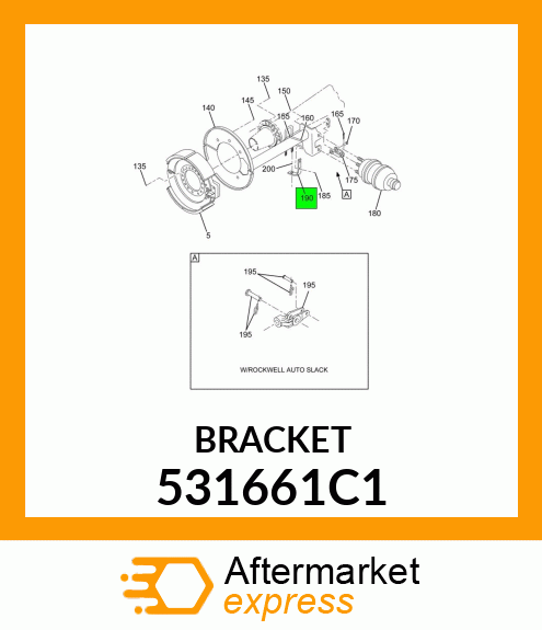 BRKT 531661C1