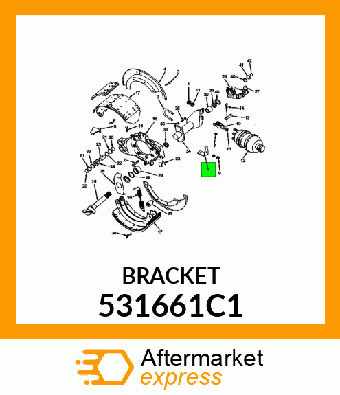 BRKT 531661C1