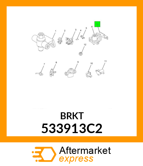 BRKT 533913C2