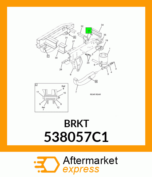 BRKT 538057C1
