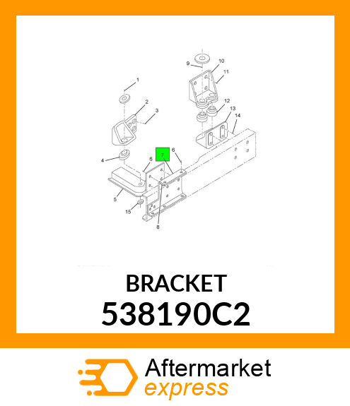 BRACKET 538190C2