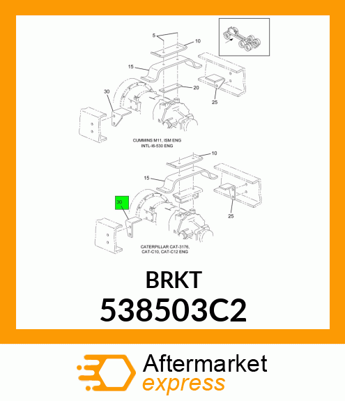 BRKT 538503C2