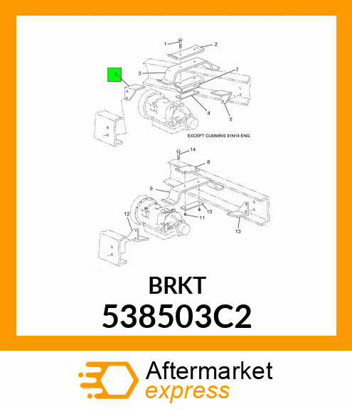 BRKT 538503C2